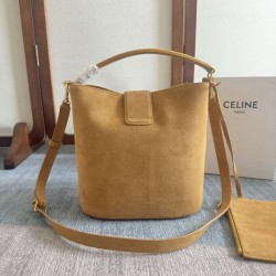 Migliore Replica Celine Medium Louise Bag Suede Calfskin Fawn Imitazioni Outlet Italia Perfette Qualità Repliche Celine Medium Louise Bag Suede Calfskin Fawn Imitazione