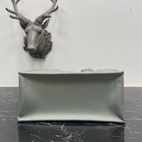 Perfette Qualità Repliche Dior Book Tote Bag Media con Tracolla Macrocannage Grigio Imitazione