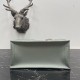 Perfette Qualità Repliche Dior Book Tote Bag Media con Tracolla Macrocannage Grigio Imitazione