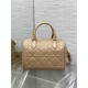 Perfette Qualità Repliche Borsa Dior Groove 25 in pelle di vitello Macrocannage biscotto Imitazione