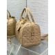 Perfette Qualità Repliche Borsa Dior Groove 25 in pelle di vitello Macrocannage biscotto Imitazione