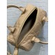 Perfette Qualità Repliche Borsa Dior Groove 25 in pelle di vitello Macrocannage biscotto Imitazione