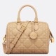 Perfette Qualità Repliche Borsa Dior Groove 25 in pelle di vitello Macrocannage biscotto Imitazione