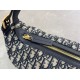 Perfette Qualità Repliche Borsa D-Journey piccola/media Dior Oblique Jacquard blu Imitazione