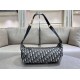 Perfette Qualità Repliche Borsa D-Journey piccola/media Dior Oblique Jacquard blu Imitazione