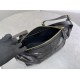 Migliore Repliche Borsa Macrocannage piatta piccola/media D-Journey Dior nera stropicciata Economiche Outlet Online
