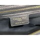 Migliore Repliche Borsa Macrocannage piatta piccola/media D-Journey Dior nera stropicciata Economiche Outlet Online