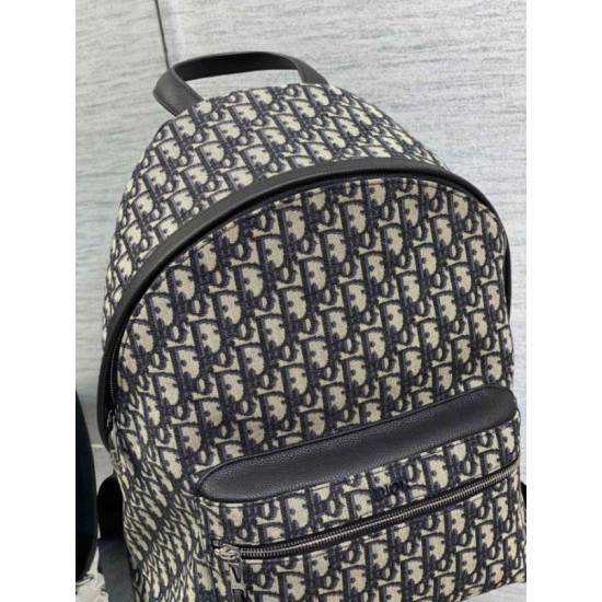 Migliore Repliche Zaino Dior Rider Dior Oblique Jacquard Beige/Nero Economiche Outlet Online