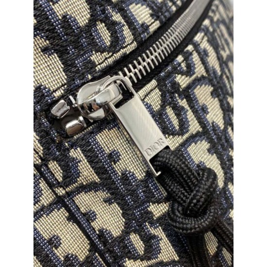 Migliore Repliche Zaino Dior Rider Dior Oblique Jacquard Beige/Nero Economiche Outlet Online