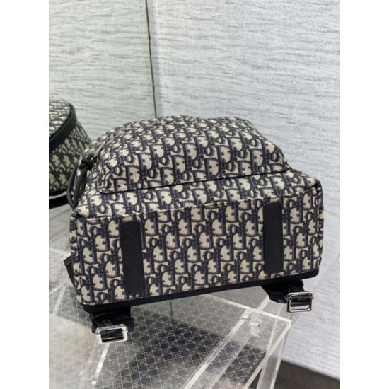 Migliore Repliche Zaino Dior Rider Dior Oblique Jacquard Beige/Nero Economiche Outlet Online