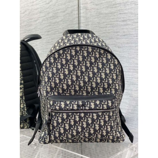 Migliore Repliche Zaino Dior Rider Dior Oblique Jacquard Beige/Nero Economiche Outlet Online