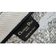 Migliore Repliche Borsa Dior Dior Book Tote media ricamata con motivo Dior Around the World multicolore Economiche Outlet Online