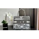 Migliore Repliche Borsa Dior Dior Book Tote media ricamata con motivo Dior Around the World multicolore Economiche Outlet Online