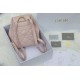 Perfette Qualità Repliche Dior Nano/Medium Dior Caro Backpack Rosa Macrocannage Imitazione