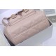 Perfette Qualità Repliche Dior Nano/Medium Dior Caro Backpack Rosa Macrocannage Imitazione