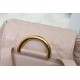 Perfette Qualità Repliche Dior Nano/Medium Dior Caro Backpack Rosa Macrocannage Imitazione
