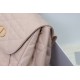 Perfette Qualità Repliche Dior Nano/Medium Dior Caro Backpack Rosa Macrocannage Imitazione