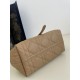 Replica perfetta Borsa Dior Toujours Dior piccola/media Macrocannage Tan Imitazione Outlet Online