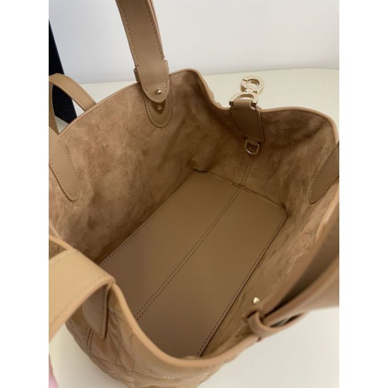 Replica perfetta Borsa Dior Toujours Dior piccola/media Macrocannage Tan Imitazione Outlet Online