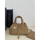 Replica perfetta Borsa Dior Toujours Dior piccola/media Macrocannage Tan Imitazione Outlet Online