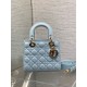 Migliore Repliche Borsa replica Dior piccola Lady Dior My ABCDior blu Economiche Outlet Online