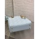 Migliore Repliche Borsa replica Dior piccola Lady Dior My ABCDior blu Economiche Outlet Online