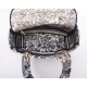 Miglior Falso Dior Media Borsa Lady D-Lite Ricamo Toile de Jouy Blu Economiche Premium