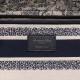 Miglior Falso Dior Media Borsa Lady D-Lite Ricamo Toile de Jouy Blu Economiche Premium