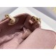 Replica perfetta Borsa micro Dior Lady D-Joy rosa cannage Imitazione Outlet Online
