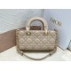 Perfette Qualità Repliche Replica Dior Piccola Borsa Lady D-Joy Dior Cannage Albicocca Imitazione
