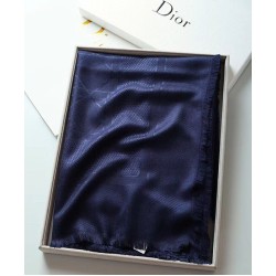 Miglior Falso Christian Dior Cannage Scialle 140cm Blu Navy Economiche Premium
