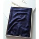 Perfette Qualità Repliche Christian Dior Cannage Scialle 140cm Blu Navy Imitazione Miglior Falso Christian Dior Cannage Scialle 140cm Blu Navy Economiche Premium