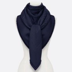 Miglior Falso Christian Dior Cannage Scialle 140cm Blu Navy Economiche Premium