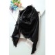 Migliore Repliche Christian Dior Cannage Scialle 140cm Nero Economiche Outlet Online