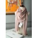 Migliore Repliche Christian Dior Cannage Scialle 140cm Rosa Chiaro Economiche Outlet Online