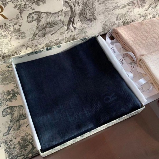 Repliche Dior Oblique Scialle 140 CM Blu Navy Imitazioni Premium Miglior Falso Dior Oblique Scialle 140 CM Blu Navy Economiche Premium