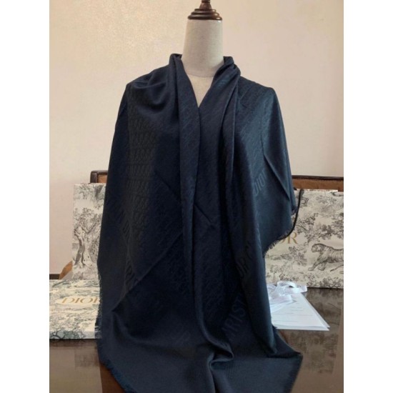 Repliche Dior Oblique Scialle 140 CM Blu Navy Imitazioni Premium Miglior Falso Dior Oblique Scialle 140 CM Blu Navy Economiche Premium