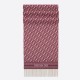 Miglior Falso Dior Oblique Sciarpa Cashmere Borgogna Economiche Premium