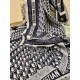 Migliore Repliche Dior Oblique Coperta Lana e Angora Blu Navy Economiche Outlet Online