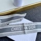 Replica perfetta Dior Toile de Jouy Sauvage Mitzah Sciarpa Twill di Seta Grigio Imitazione Outlet Online