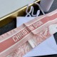 Migliore Repliche Dior Toile de Jouy Sauvage Mitzah Sciarpa Twill di Seta Rosa Economiche Outlet Online