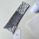 Migliore Repliche Dior Oblique Mitzah Sciarpa Twill di Seta Grigio Economiche Outlet Online