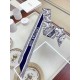 Replica perfetta Sciarpa Mitzah Toile de Jouy Soleil Dior Twill di seta Blu Imitazione Outlet Online