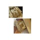 Miglior Falso Borsa media Baguette Fendi con motivo FF Oro Economiche Premium