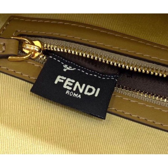 Miglior Falso Borsa media Baguette Fendi Paglia naturale Economiche Premium