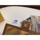 Perfette Qualità Repliche Borsa media Fendi Baguette blu denim Imitazione