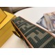 Replica perfetta Borsa media Fendi Baguette verde denim Imitazione Outlet Online