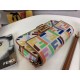 Replica perfetta Borsa media Baguette Fendi Tela multicolore Imitazione Outlet Online