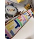Replica perfetta Borsa media Baguette Fendi Tela multicolore Imitazione Outlet Online