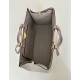 Replica perfetta Fendi Peekaboo-Tote Bag FF Grigio Imitazione Outlet Online